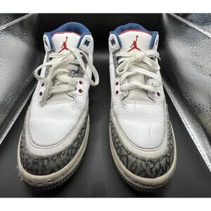 Air Jordan 3 Retro OG True Blue 2016 GS 6.5Y Nike Air